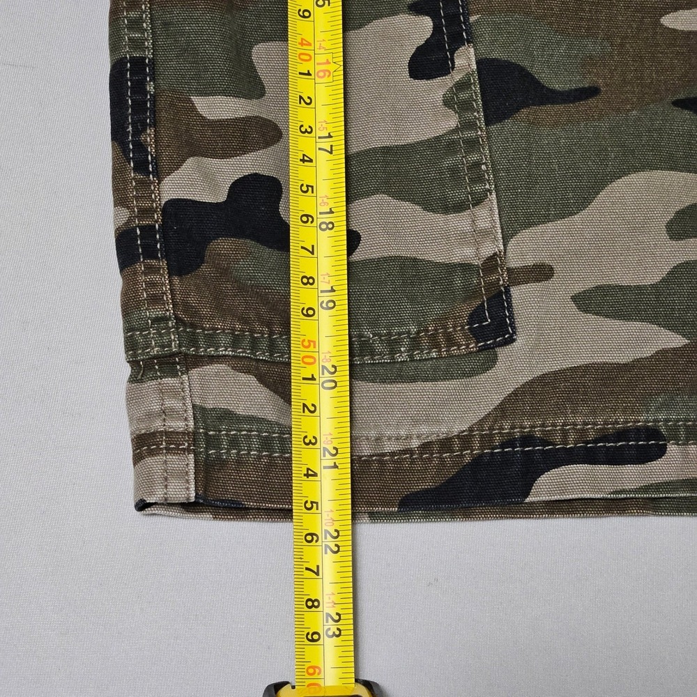 Wolverine Mens 42 Camo Cargo Shorts Heavy Duty Workwear Outdoor Gorpcore Utility - Picture 8 of 8